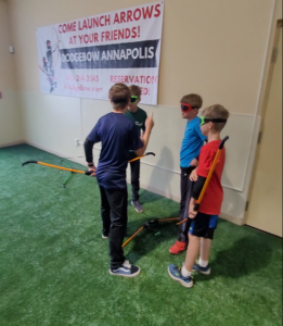 DodgeBow Team Building Laser tag